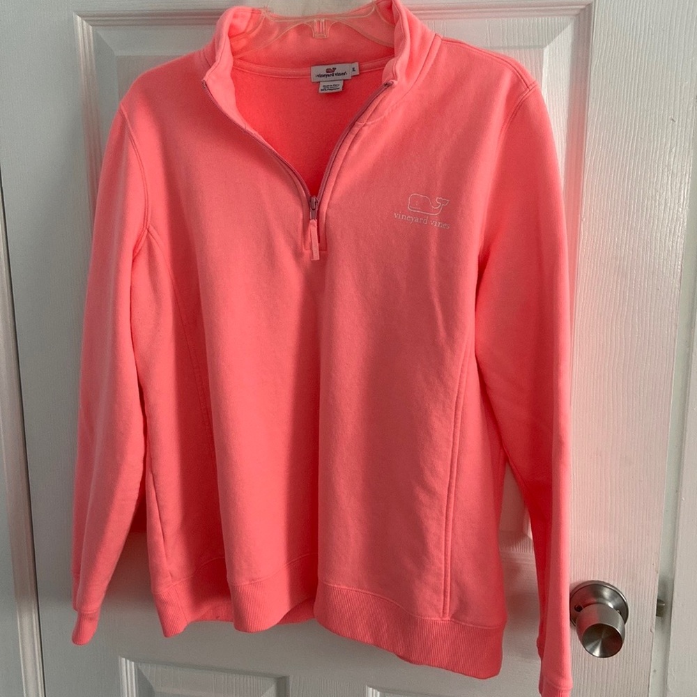 Pink Vineyard Vines Sweatshirt XL